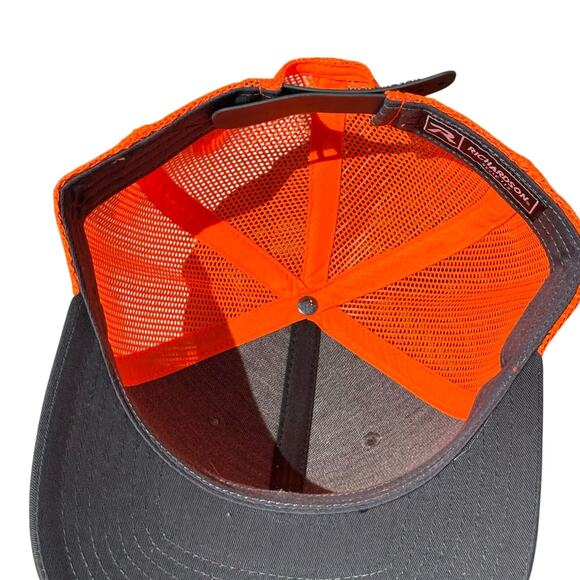 Orange Richardson Men's Hat - Picture 5 of 6